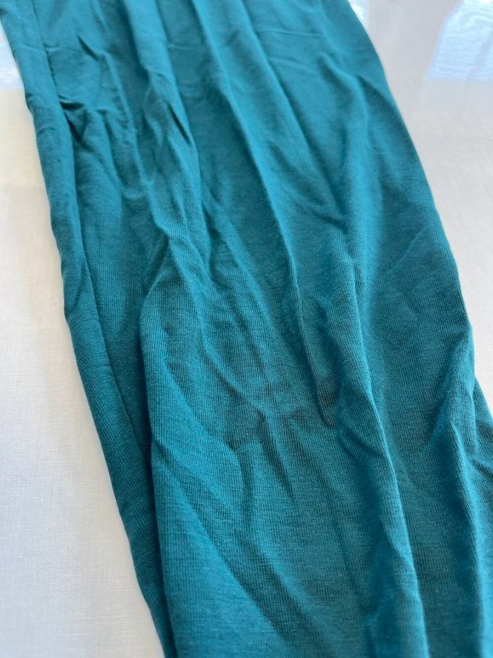Cuddl Duds Softwear Stretch High Waist Leggings Dark Green Medium NWT - Picture 10 of 12